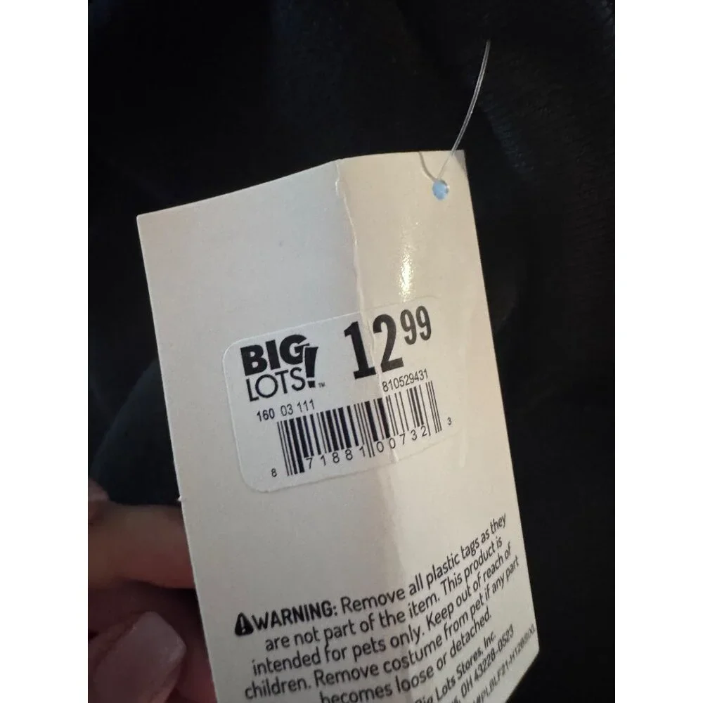 Fab Dog Pet Apparel NWT XL Black Coat 